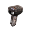 Автомобільний зарядний пристрій REMAX Cybo Series 72W PD+QC 1A+2C Transparent Fast Car Charger with Digital Display  RCC351 Black (6954851229377)