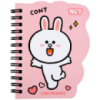Блокнот В7 YES Line Friends Cony pink 152218 60 листов
