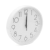 Настенные часы YT-1017F, радиус 265мм, Black/White
