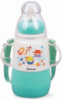 Бутылочка детская для кормления Fissman Babies «Забавное купание» 150мл с ремешком, аквамарин