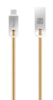 Type-C кабель Vajra RCT-C100, 1m gold Recci CC320032