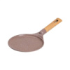 Сковорода для млинців MGC з мармуровим антипригарним покриттям 20 см, кавовий
