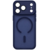 Чохол DM Lens Protection with MagSafe для Apple iPhone 17 Pro Navy Blue