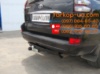 Фаркоп для Toyota Land Cruiser Prado 120 (балка внизу бампера) (2003-2009)