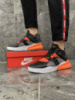 Кроссовки Nike Air Max 270 REACT orange/ black