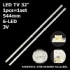 LED підсвітка TV 32« K550WDC1197141 6led 3V 1шт. (544mm.)