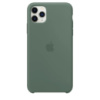Силиконовая накладка - Silicone case Apple iPhone 11 Pro Max  Green - Зеленый