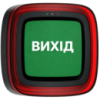 Беспроводной светозвуковой адресный пожарный оповещатель Ajax EN54 FireProtect (Sounder/VAD) ВИХІД Black