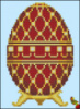 Схема для вышивки Яйцо Фаберже «Ампир»