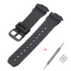 Ремінець Casio accessories для G-Shock DW-6900 Black BK поліуретановий чорний (1051-0828)