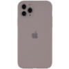 Чохол Apple iPhone 12 Pro Max (6.7«») - Silicone Case Full Camera Protective (AA) Сірий / Lavender - купити в SmartEra.ua