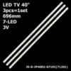 LED підсвітка TV 40« STV-LC40ST660FL  STV-LC40ST900FL TF-LED40S43T2S LED40DSA311G LED-40E3000 LED-40E59TS 1шт.