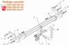 Тягово-сцепное устройство (фаркоп) Hyundai Sonata (NF) (2005-2010)