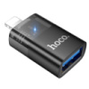 Адаптер переходник Hoco UA36 Lightning to USB black