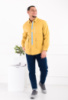 Чоловіча жовта вітрівка