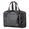 Сумка чоловіча 711123 шкіряна Чорна