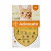 Advocate капли на холку для кошек от чесоточных клещей, блох и гельминтов до 4 кг