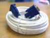 Кабель відео VGA 3+5 M/M (15 м) WHITE