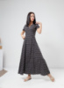Літнє плаття в підлогу «Кайлі» оптом та по дропшипінгу | Норма Чорний, 42