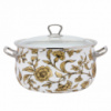 Кастрюля  эмалированная 5,7 л «Золотое кружево» 15170