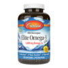 Омега-3, Смак Лимона, Elite Omega-3 Gems, Carlson, 90 желатинових капсул