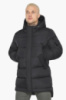 Куртка мужская Braggart зимняя удлиненная с капюшоном - 63234 чёрный цвет