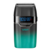 Профессиональная электробритва шейвер аккумуляторная 9000об/мин VGR V-308 Зеленая