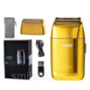 Професійний шейвер VGR V-399 GOLD, бездротова електробритва, бритва триммер для бороди