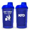 KFD Shaker Don`T Forget Your Cardio 600 ml, Темно-синій, Темно-синий