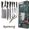 Набір кухонних ножів Rainberg з підставкою RB-2499