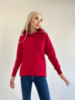 Худі вільного крою з капюшоном «Sky» оптом | Норма | Розпродаж моделі Червоний, 42-44