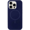 Чохол DM Silicone with MagSafe для iPhone 12 Midnight Blue