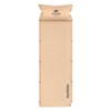 Самонадувний кемпінговий килимок Naturehike Mat with Pillow 25 mm NH15Q002-D Natural yellow
