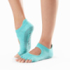 Носки для йоги ToeSox Half Toe Bellarina Grip Aqua М (39-42.5)