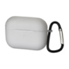 Чехол силиконовый с карабином для Apple AirPods 3 цвет  12 прозрачный