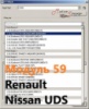 Модуль 59 загрузчика прошивок PCMflash - Renault, Nissan UDS