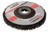 Диск зачистной спінений Intertool 125 x 13 мм x P46 чорний (BT-0602)