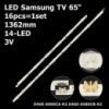 LED підсвітка TV Samsung 65« D4GE-650DCB-R2 UE65H5000AKXKZ, UE65H5030AKXKZ, UE65H6200AKXKZ, UE65H6350AKXK 2шт.