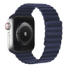 Ремешок силиконовый Hoco iWatch WA07 magnetic 38/ 40/ 41mm dark blue