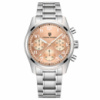 Чоловічий годинник Pagani Design PD-1773 Silver-Pink з сапфіровим склом та механізмом Seiko VK63