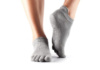 Носки для йоги ToeSox Full Toe Low Rise Grip Heather Grey S (36-38.5)