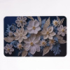 Антискользящий 3D коврик из мягкого диатомита 38×58(см) влаговпитывающий Синий HP-42-61