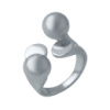 Серебряное кольцо CatalogSilver с без камней, вес изделия 8,41 гр (2046929) adjustable размер