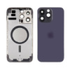 Корпус для Apple iPhone 14 Pro Max Purple (фиолетовый) с задним стеклом, рамкой и стеклом камеры