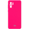 Чохол Silicone Cover Full Camera (AA) Для Xiaomi Redmi Note 10 / Note 10s (Рожевий / Barbie pink) - купити в SmartEra.ua