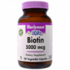 Биотин (B7) 5000 мкг, Biotin, Bluebonnet Nutrition, 120 вегетарианских капсул