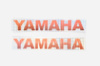 Наклейки (набор) YAMAHA (30х5см, красные) (#6998C) (N-1478)