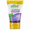 ​Успокаивающий солнцезащитный лосьон «Лаванда» SPF 45 для взрослых и детей от 6 месяцев * Alba Botanica (США) *