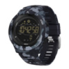 Чоловічий тактичний годинник Sanda 2186 Camo All Black з водонепроникністю 5 ATM та підсвічуванням