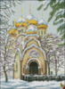 Схема для вышивки Монастырь